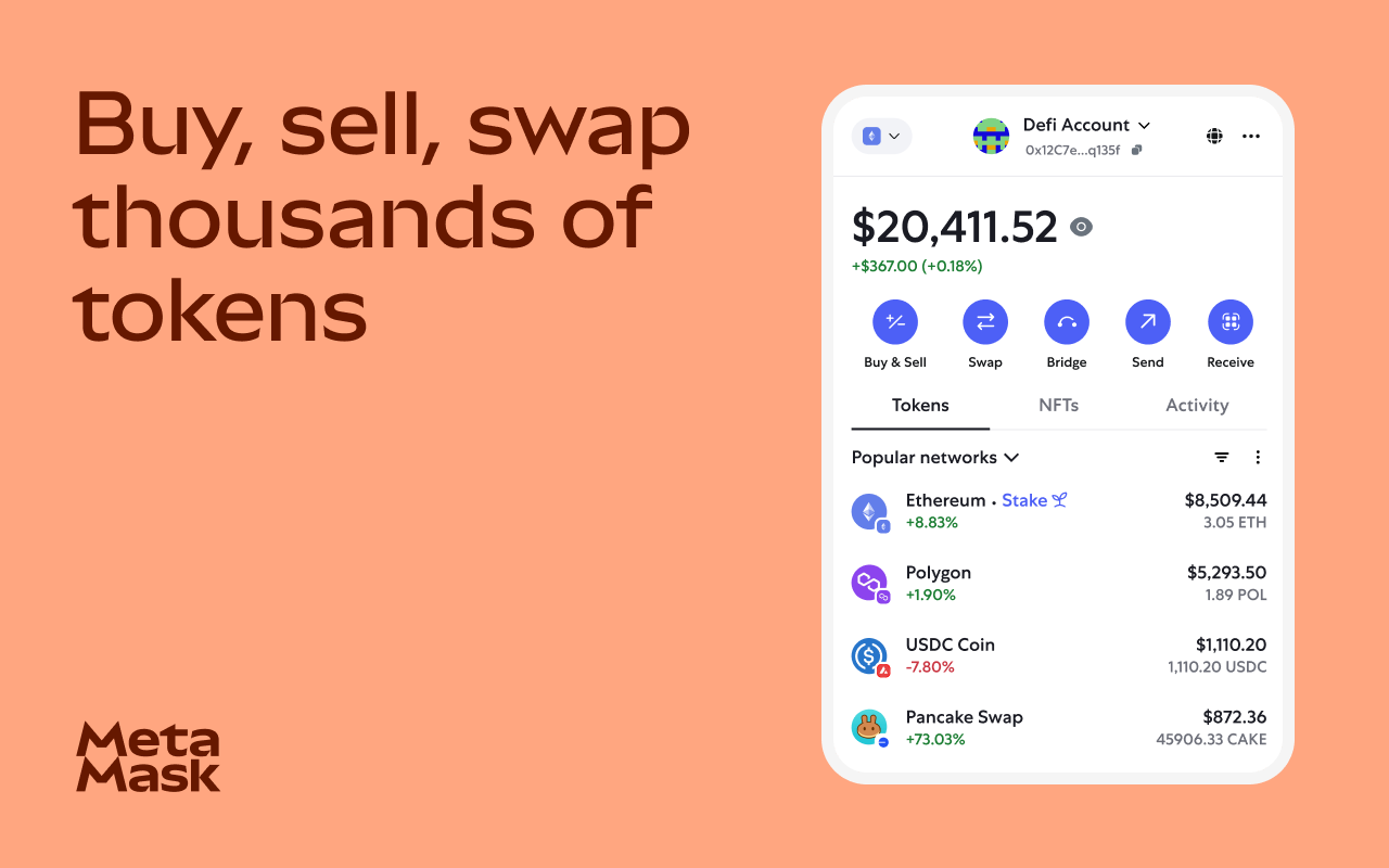 MetaMask Chrome extension screenshot